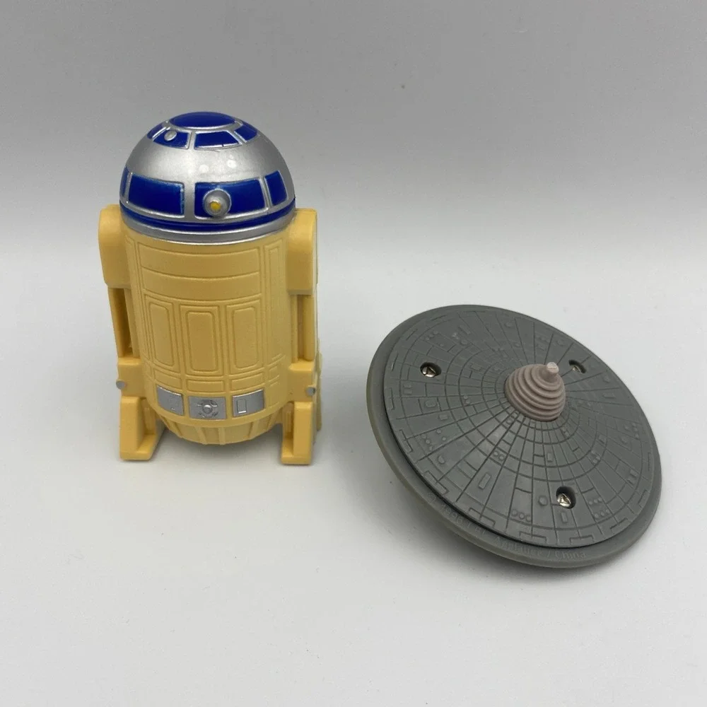 Lot of 2‎ Vintage 1996 Taco Bell Meal Toys Star Wars R2D2 Cloud City Loose